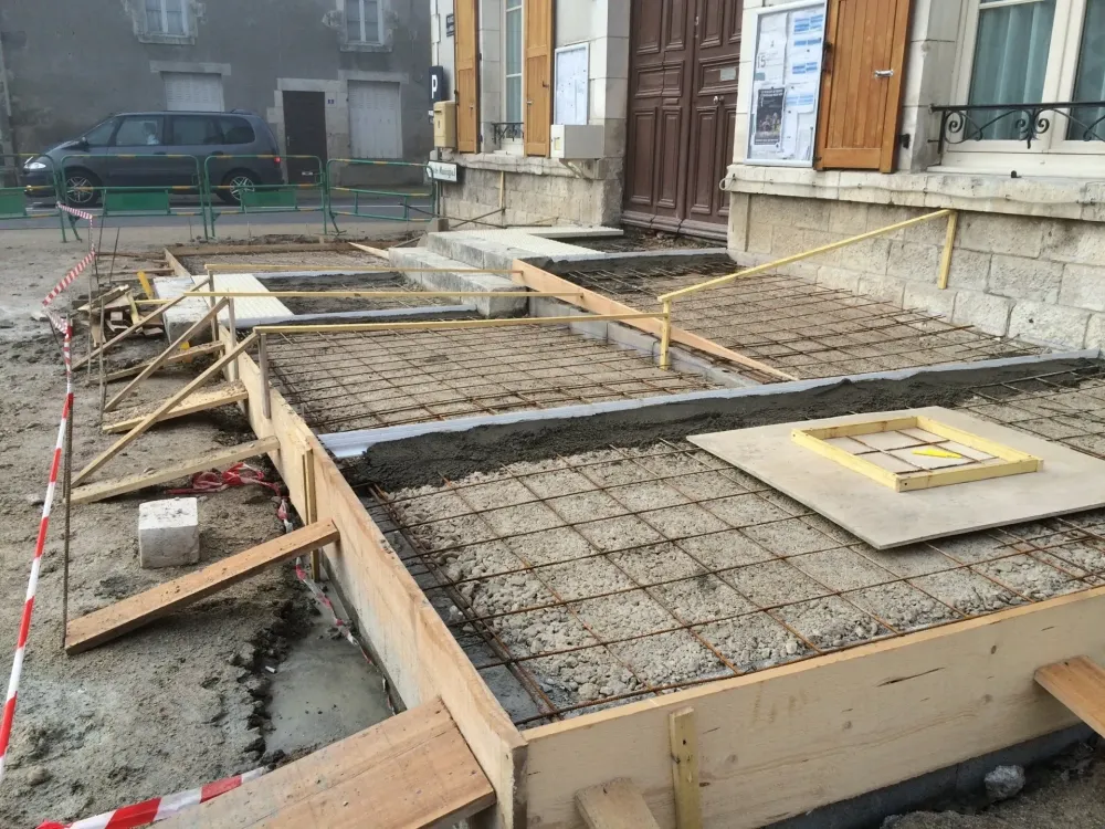 Terrassement près de Brou 